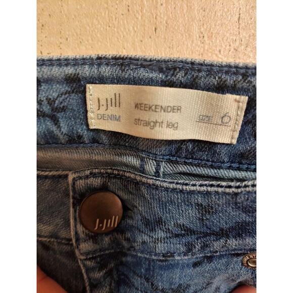 J. Jill Weekender Straight Leg sz 6 - Picture 3 of 3